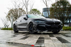 TAKD - BMW 8 SERIES G14 G15 G16 CARBON FIBRE FRONT BUMPER CANARDS