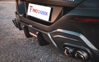 TAKD -  BMW 8 SERIES G14 G15 G16 DRY CARBON FIBRE REAR DIFFUSER V1