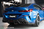 TAKD -  BMW 8 SERIES G14 G15 G16 DRY CARBON FIBRE REAR DIFFUSER V1