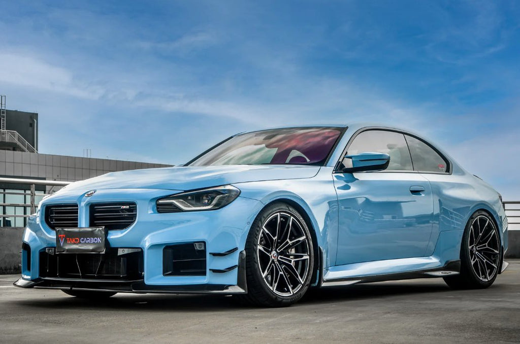 TAKD - BMW M2 G87 DRY CARBON FIBRE SIDE SKIRTS