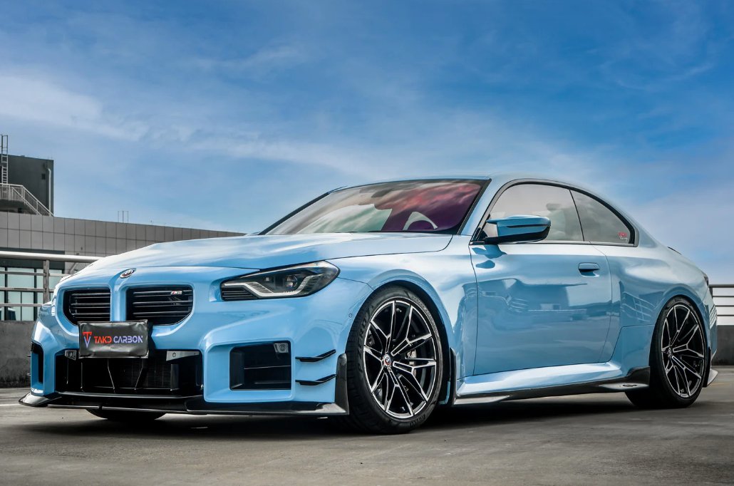 TAKD - BMW M2 G87 DRY CARBON FIBRE SIDE SKIRTS