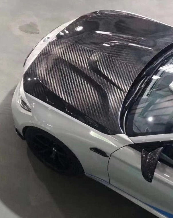 TAKD - BMW M2 / M2C F87 DRY CARBON FIBRE BONNET HOOD