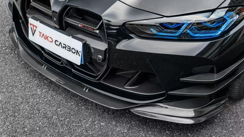 TAKD - BMW M3 G80 M4 G82 DRY CARBON FIBER FRONT LIP