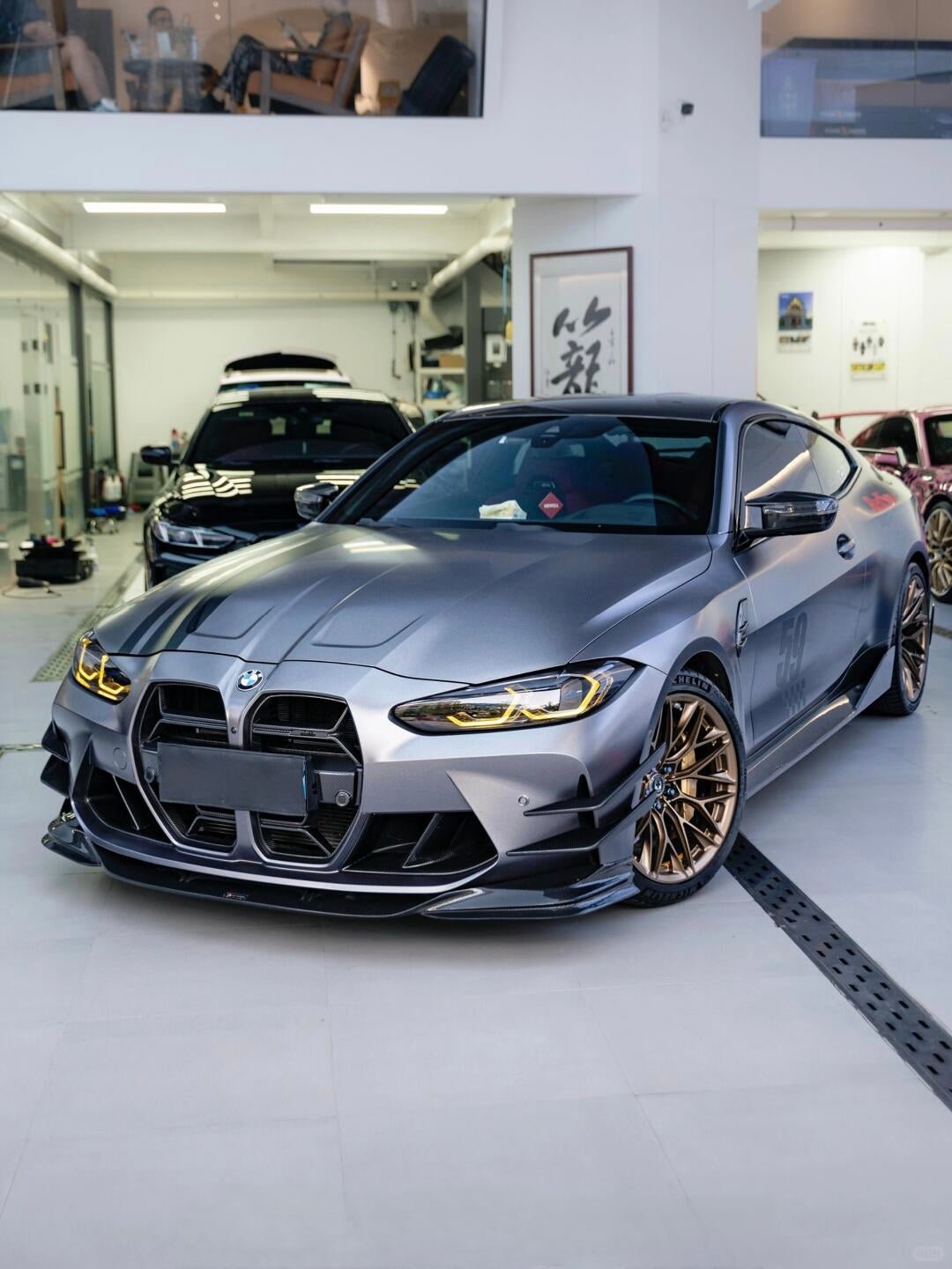 TAKD - BMW M3 G80 M4 G82 DRY CARBON FIBER FRONT LIP