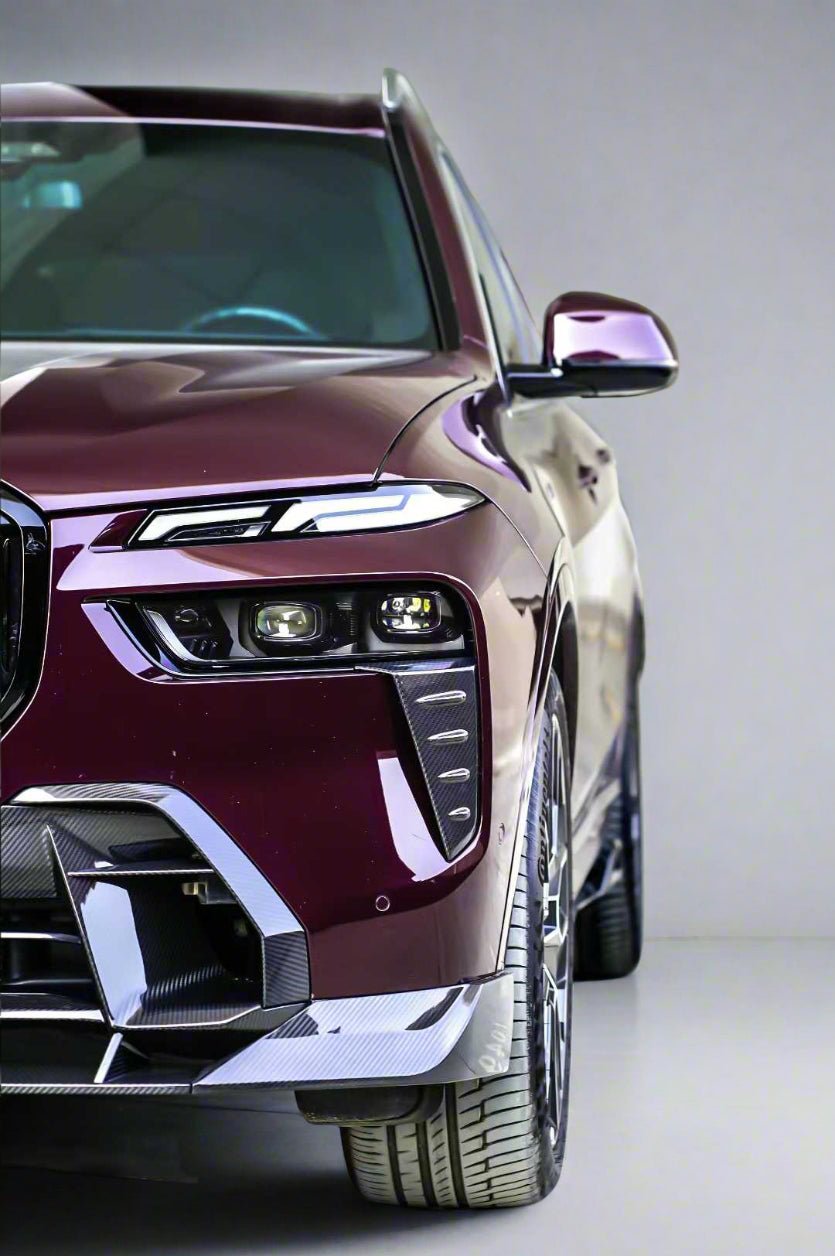 TAKD - BMW X7 G07 LCI CARBON FIBER FRONT LIP