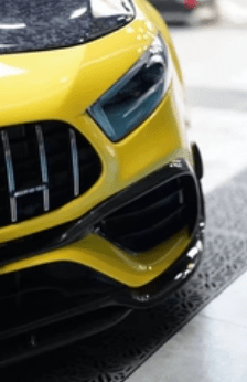 TAKD - MERCEDES A CLASS W177 A45 CARBON FIBRE FRONT BUMPER CANARDS