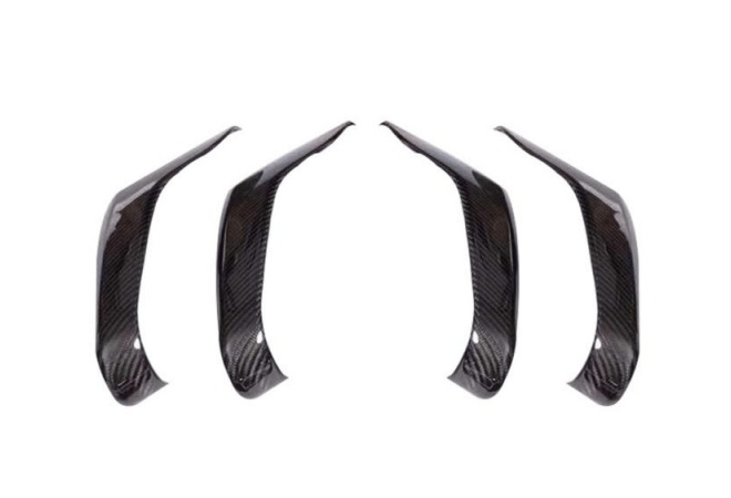 TAKD - MERCEDES BENZ A35 / A45 W177 DRY CARBON FIBER INTERIOR DOOR HANDLE TRIM