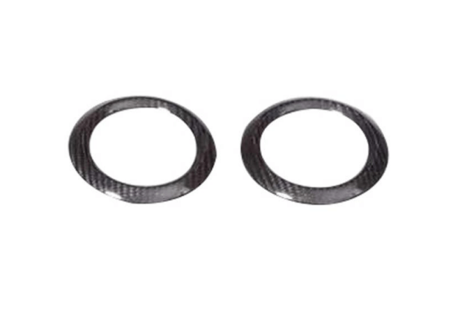 TAKD - MERCEDES BENZ A35 / A45 W177 DRY CARBON FIBER INTERIOR DRIVER & PASSENGER AIR VENT TRIM