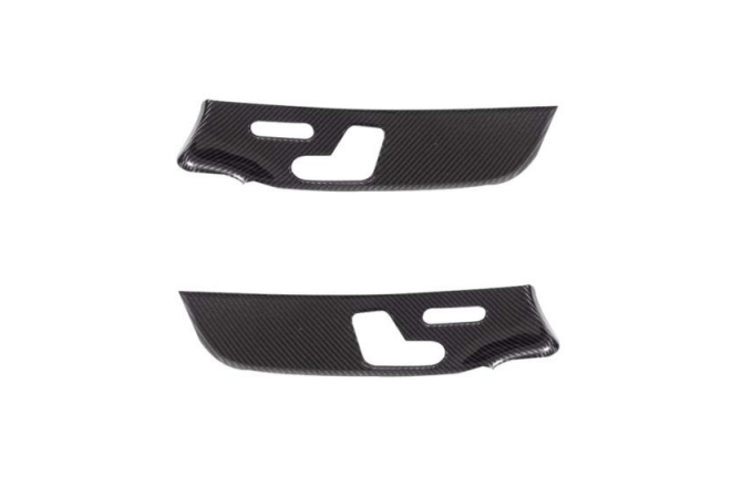 TAKD - MERCEDES BENZ A35 / A45 W177 DRY CARBON FIBER INTERIOR SEAT ADJUSTMENT PANEL TRIM