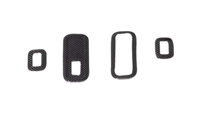 TAKD - MERCEDES BENZ A35 / A45 W177 DRY CARBON FIBER INTERIOR WINDOW CONTROL TRIM