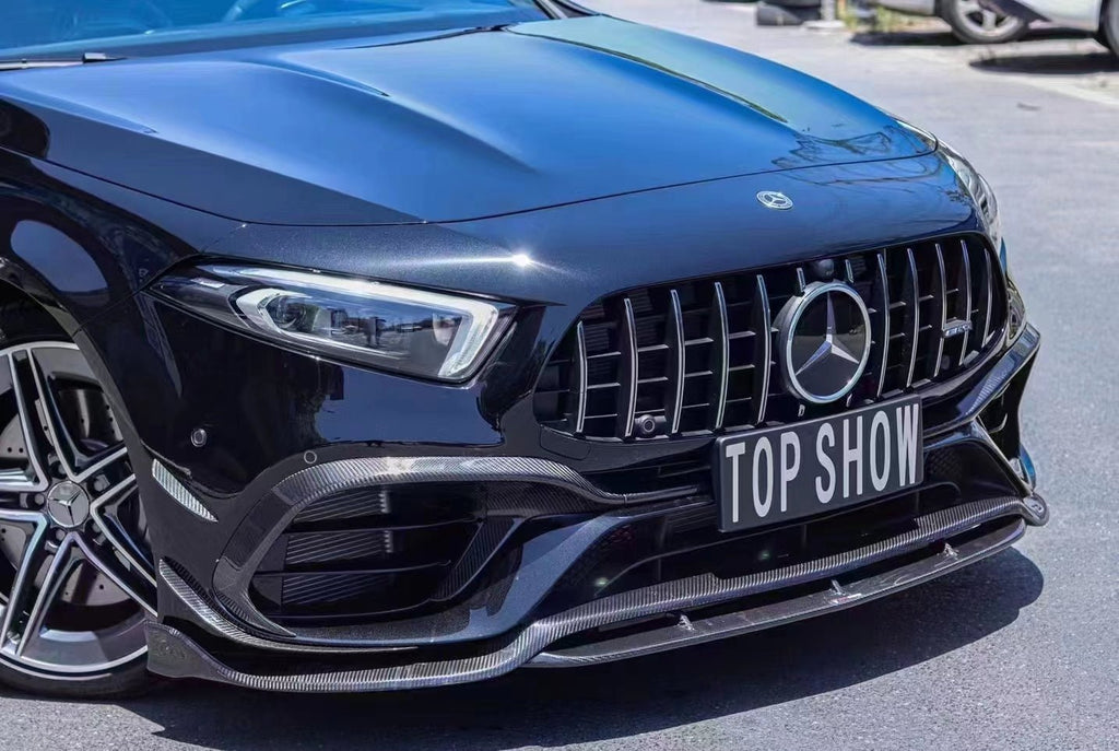 TAKD - MERCEDES BENZ A45 W177 CARBON FIBRE FRONT BUMPER SURROUND