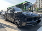 TAKD - PORSCHE CAYENNE 9Y0 DRY CARBON FIBRE FRONT LIP