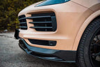 TAKD - PORSCHE CAYENNE 9Y0 DRY CARBON FIBRE FRONT LIP