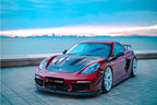 TAKD - PORSCHE CAYMAN / BOXSTER 718 DRY CARBON FRONT LIP