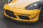 TAKD - PORSCHE CAYMAN / BOXSTER 718 DRY CARBON FRONT LIP
