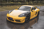 TAKD - PORSCHE CAYMAN / BOXSTER 718 DRY CARBON FRONT LIP