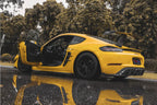 TAKD - PORSCHE CAYMAN / BOXSTER 718 DRY CARBON SIDE SKIRTS