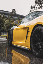 TAKD - PORSCHE CAYMAN / BOXSTER 718 DRY CARBON SIDE SKIRTS
