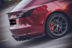 TAKD - TESLA MODEL 3 DRY CARBON FIBRE REAR DIFFUSER