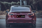 TAKD - TESLA MODEL 3 DRY CARBON FIBRE REAR DIFFUSER