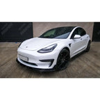 TESLA MODEL 3 2018 ON CANARD ACCENTS - IN GLOSS BLACK