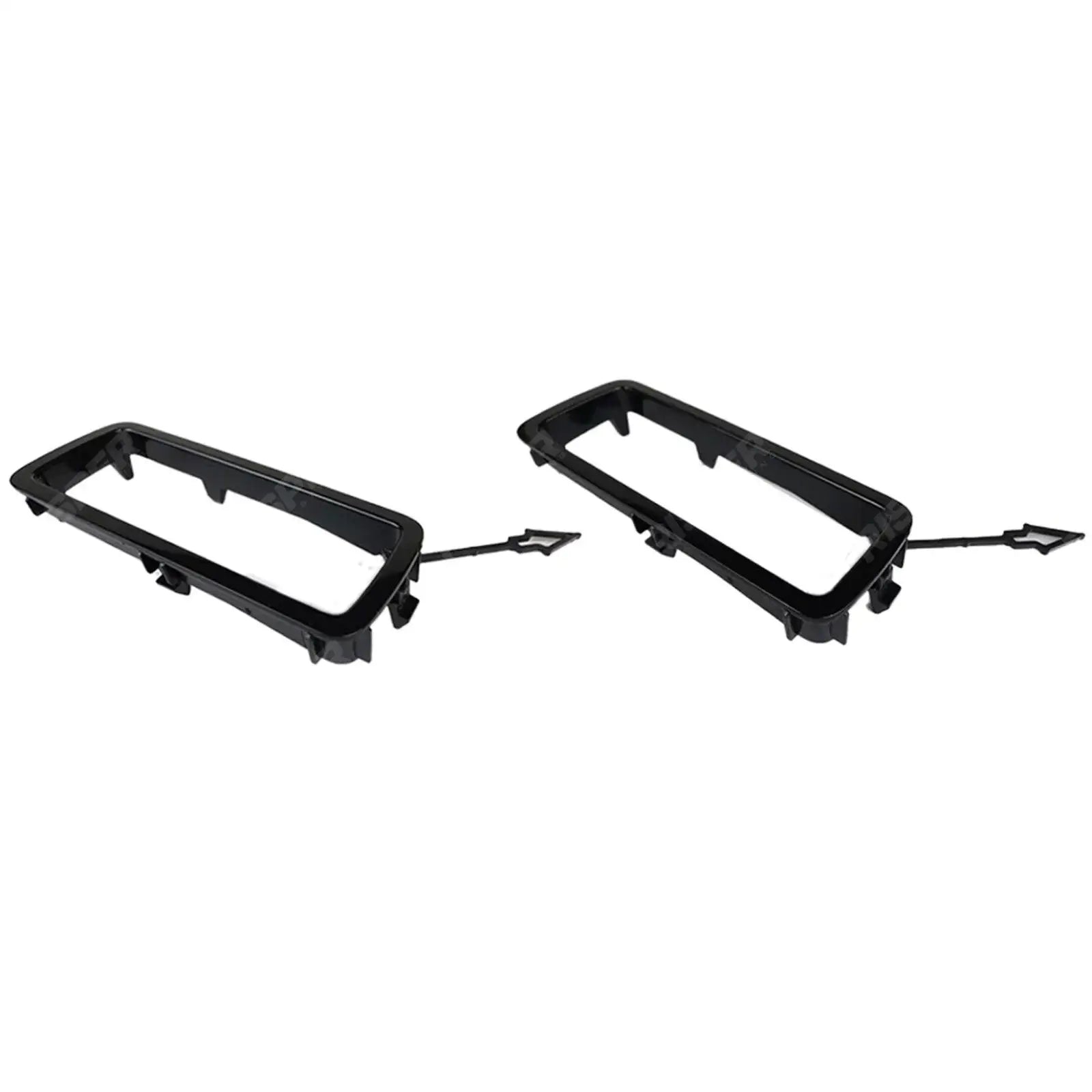 Tow Loop Trim Finishers Black For Land Rover Defender L663 90/110/130 2020 On