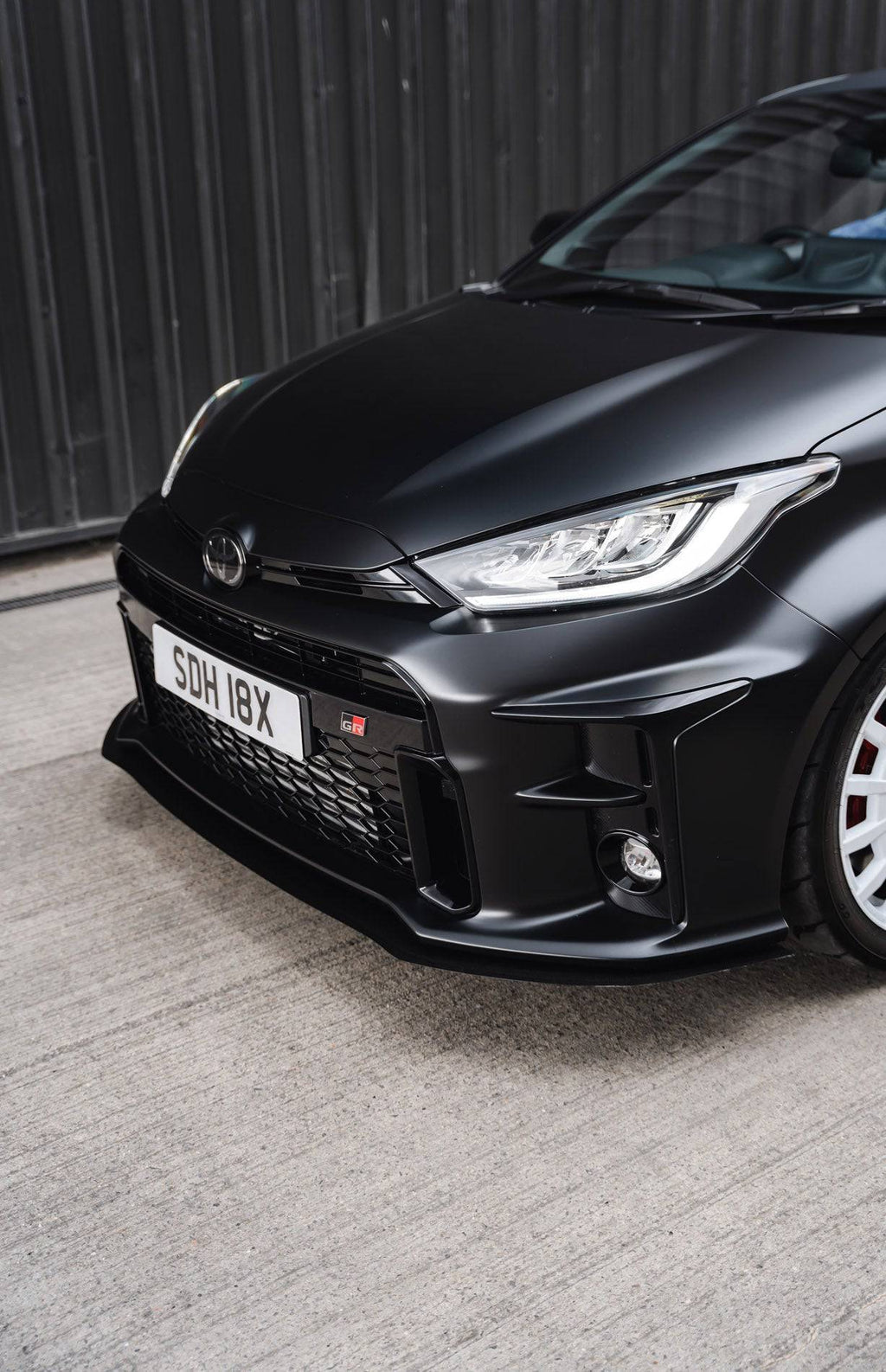 Toyota GR Yaris Pre-Preg Carbon Fibre Race Front Splitter by TRE (2020+, Mk4)