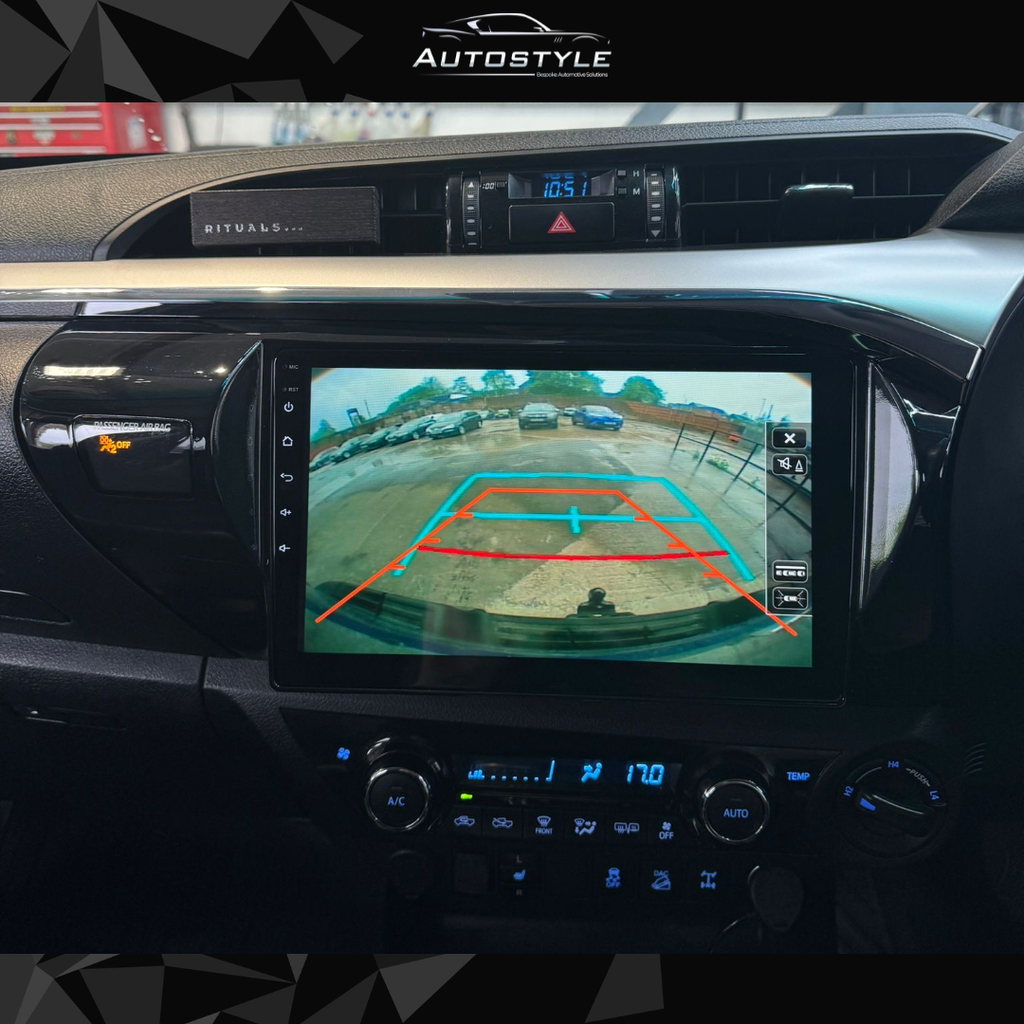 Toyota Hilux Apple Carplay / Android Auto 10" Stereo Upgrade