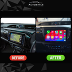 Toyota Hilux Apple Carplay / Android Auto 10" Stereo Upgrade