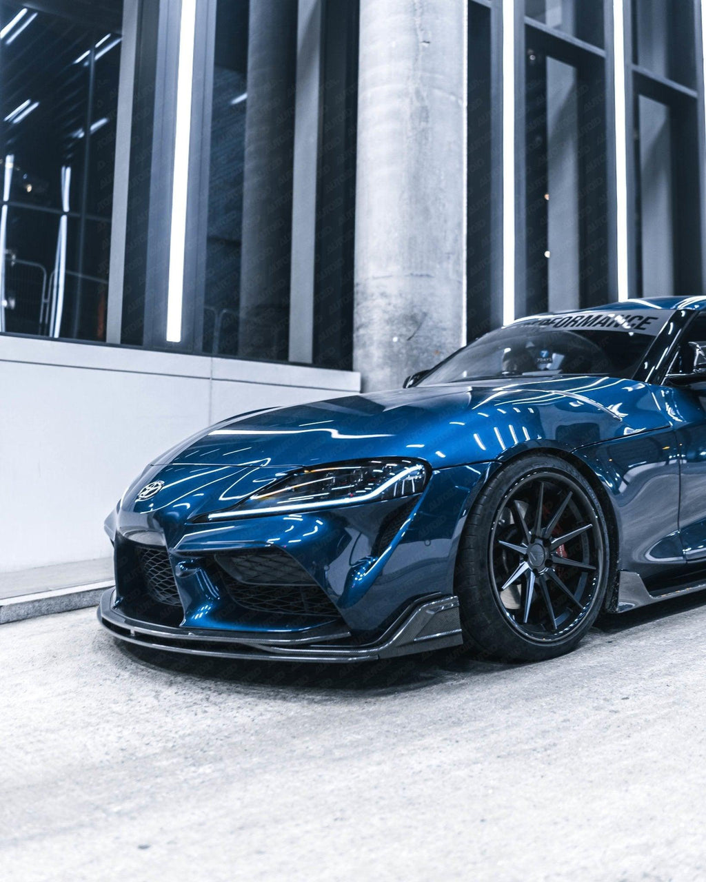 Toyota Supra Mk5 Carbon Fibre ID-01 Front Splitter (2019+)