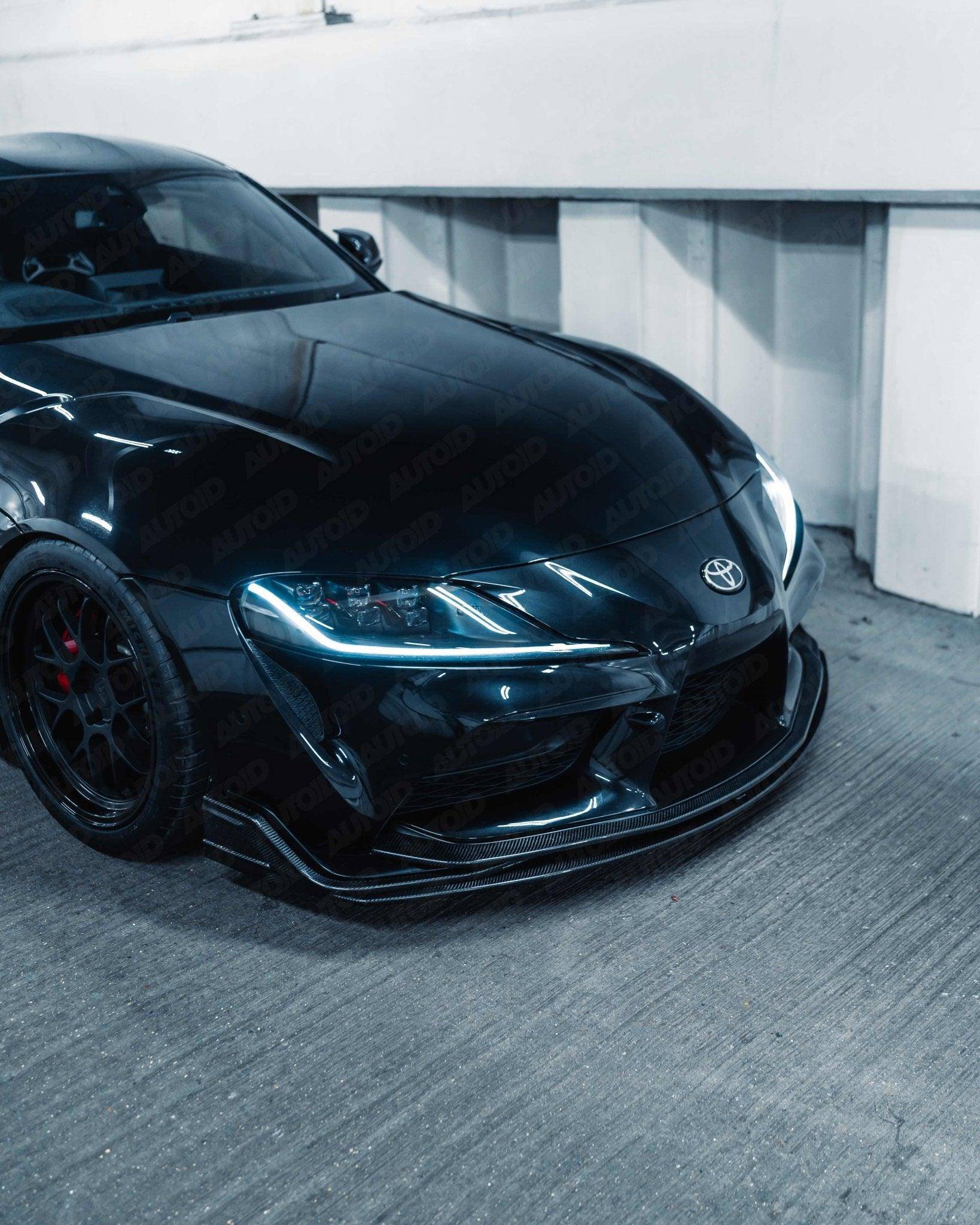 Toyota Supra Mk5 Carbon Fibre ID-01 Front Splitter (2019+)