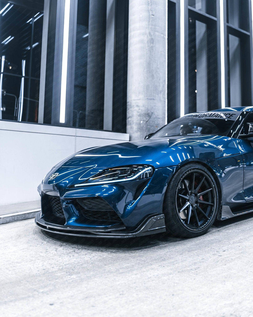 Toyota Supra Mk5 Carbon Fibre ID-01 Front Splitter (2019+)