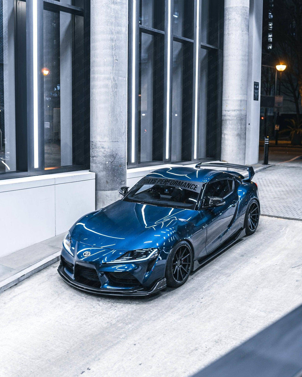 Toyota Supra Mk5 Carbon Fibre ID-01 Front Splitter (2019+)
