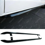 Trapezoid Side Bars in Gloss Black For VW Transporter T5 & T6 SWB 2003-2023