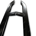 Trapezoid Side Bars in Gloss Black For VW Transporter T5 & T6 SWB 2003-2023