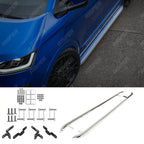 Trapezoid Side Bars In Stainless Steel For Volkswagen Transporter LWB T7 2025 On