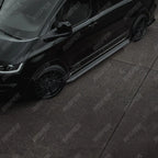 Trapezoid Side Bars In Stainless Steel For Volkswagen Transporter LWB T7 2025 On