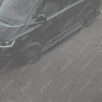 Trapezoid Side Bars In Stainless Steel For Volkswagen Transporter LWB T7 2025 On