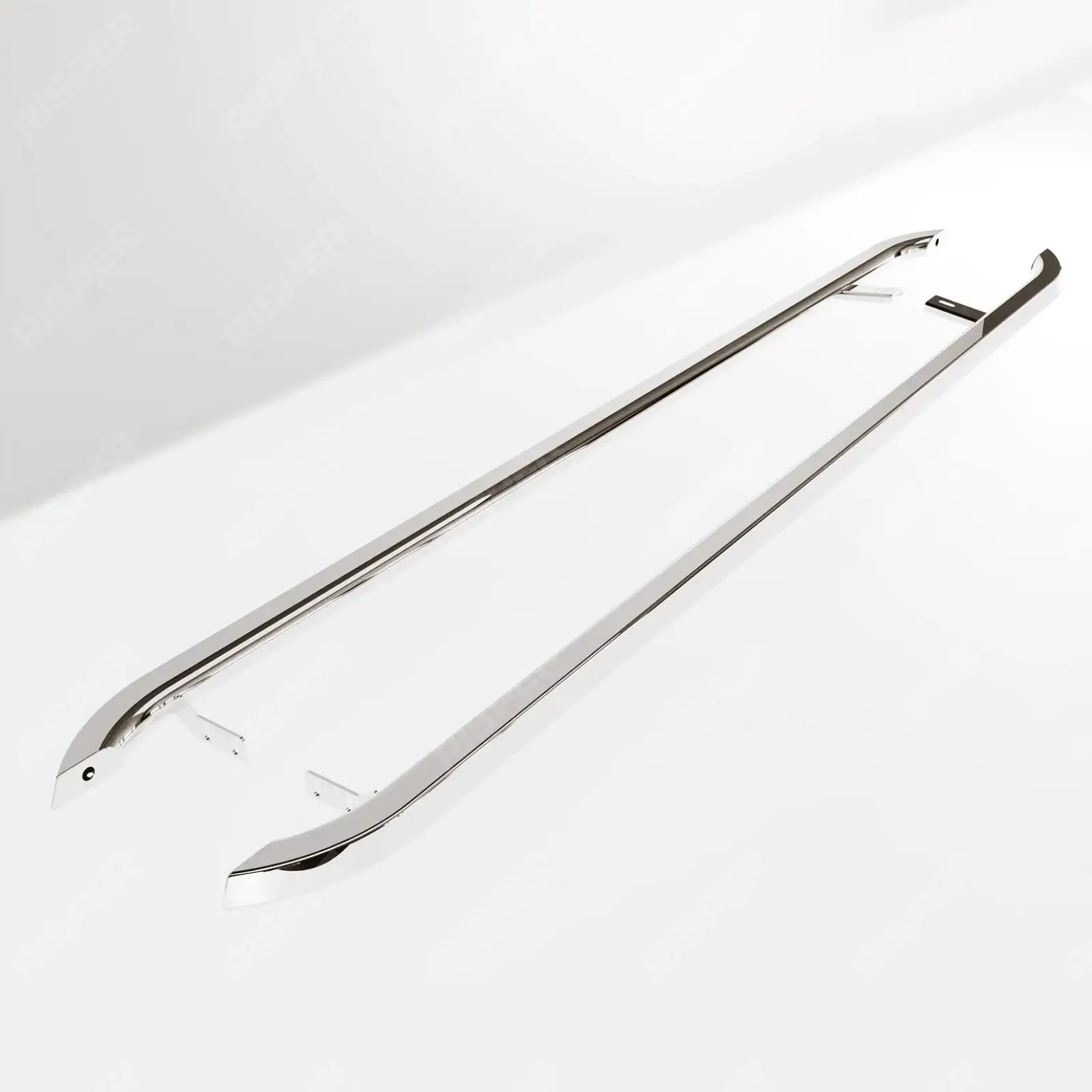 Trapezoid Side Bars In Stainless Steel For Volkswagen Transporter LWB T7 2025 On