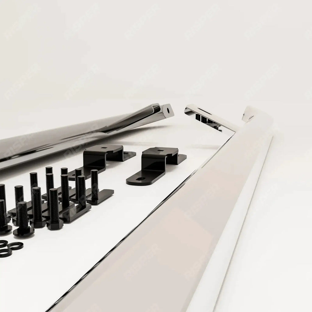 Trapezoid Side Bars In Stainless Steel For Volkswagen Transporter SWB T7 2025 On