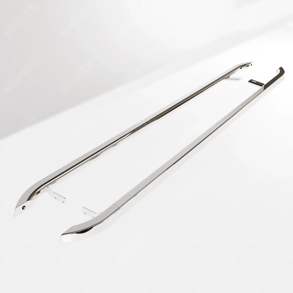 Trapezoid Side Bars In Stainless Steel For Volkswagen Transporter SWB T7 2025 On