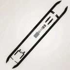 Trapezoid Side Bars SWB In Gloss Black For Ford Transit Custom MK2 2024 On