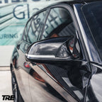 TRE Gloss Black M Style Wing Mirror Unit for BMW (2012-2019, F20 F21 F22 F30 F32 F87)