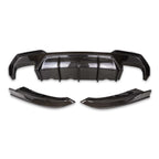 TRE Pre-Preg Carbon Fibre Competition Rear Diffuser Set for BMW 4 Series (2020+, G22 G23)