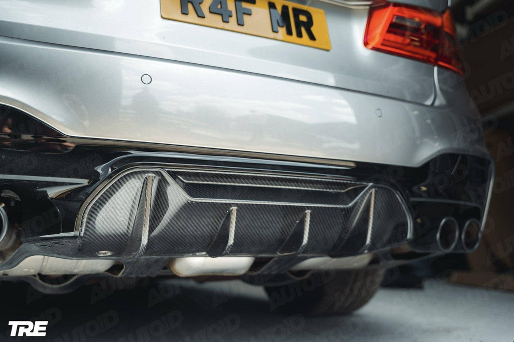 TRE Pre-preg Carbon Fibre Performance Rear Diffuser for BMW M5 (2017+, F90)