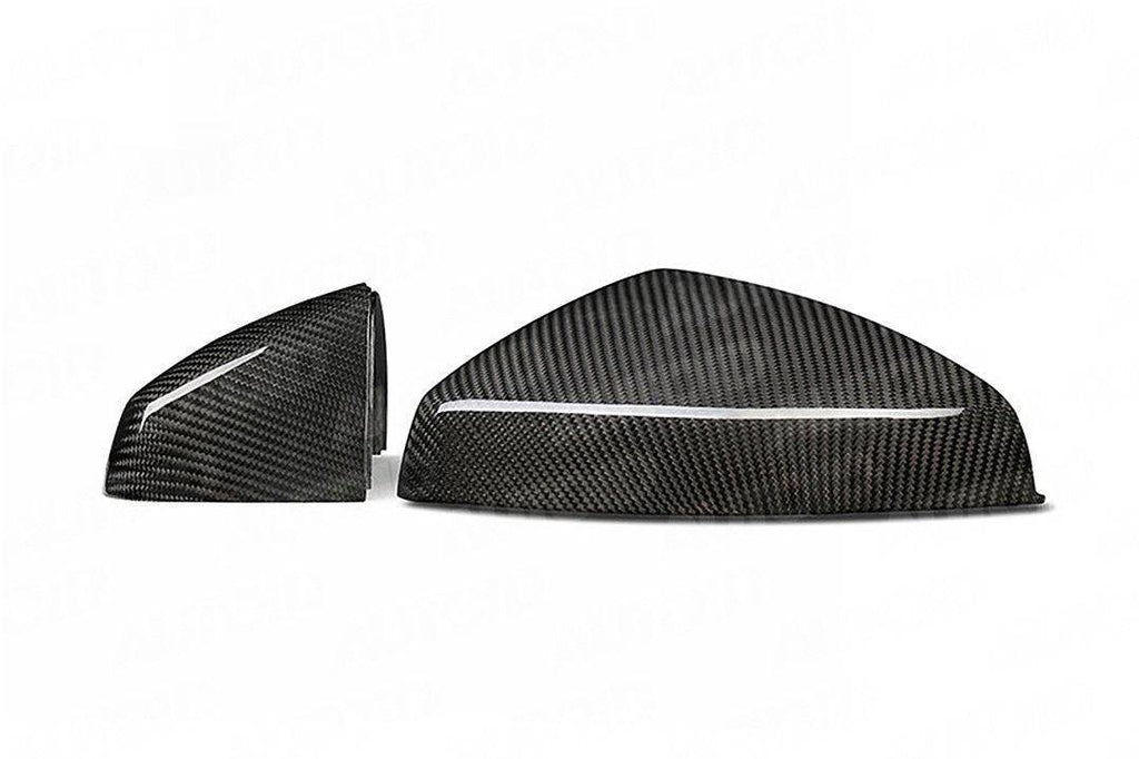 TRE Pre-preg Carbon Fibre Wing Mirror Covers for Audi A3 & RS3 (2012-2020, 8V)