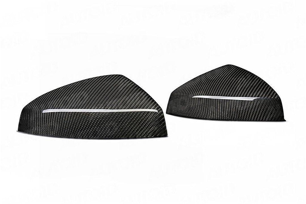 TRE Pre-preg Carbon Fibre Wing Mirror Covers for Audi A3 & RS3 (2012-2020, 8V)