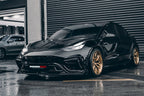 DARWINPRO - TESLA MODEL 3 IMP PERFORMANCE PARTIAL CARBON FIBER FRONT BUMPER
