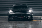 DARWINPRO - TESLA MODEL 3 IMP PERFORMANCE PARTIAL CARBON FIBER FRONT BUMPER