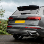 Upper Rear Spoiler in Gloss Black For Audi Q7 S-LINE 2016+